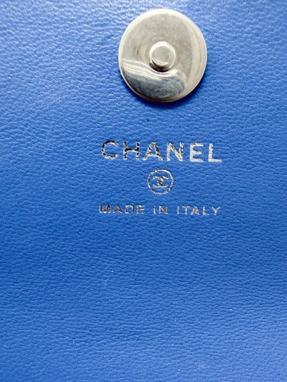 Chanel Denim Quilted Camellia SweetHeart Clutch with Chain